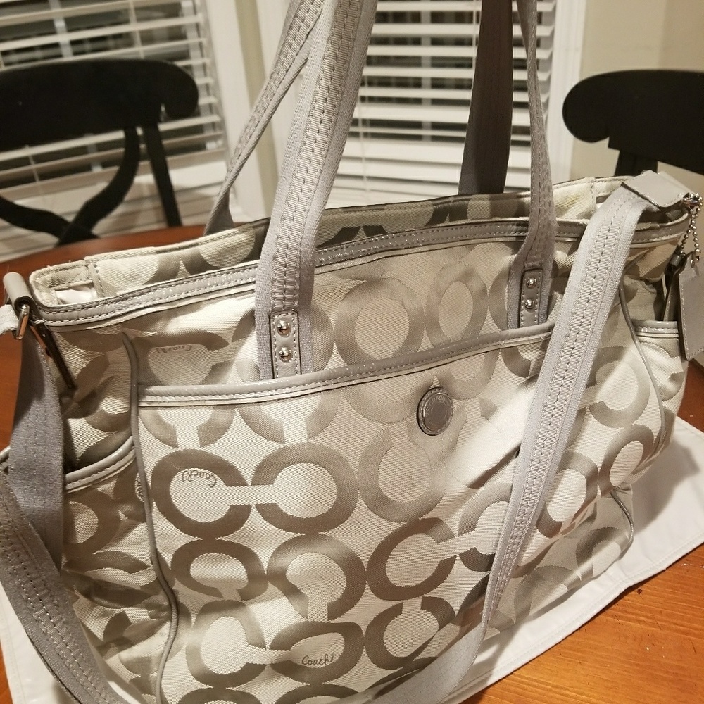 Coach diaper bag
